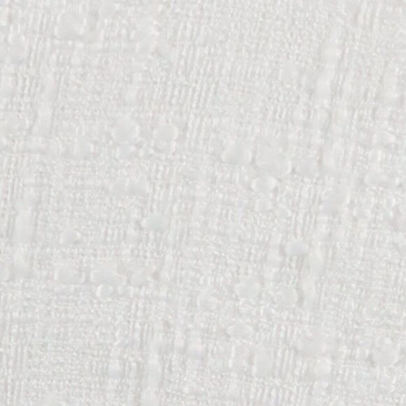 ZARA WHITE TWEED SLEEVELESS PLUNGING NECKLINE 4 BUTTON MINI DRESS SIZE MEDIUM - Picture 12 of 12